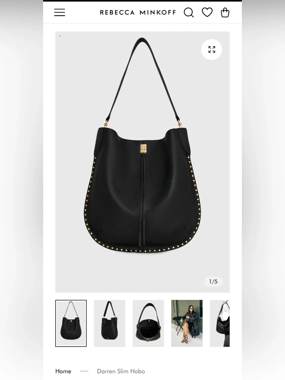 Rebecca Minkoff Darren Slim Hobo